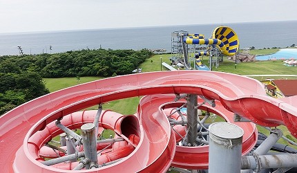 日本最大水上樂園福井縣「芝政世界」的「Triple Zaurus」
